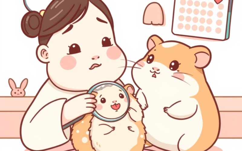 ハムスターの腫瘍・できもの：見分け方・受診サインと対処法